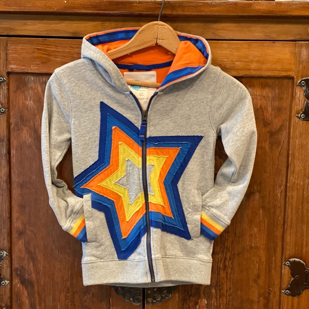 Star Appliqué Hoody
